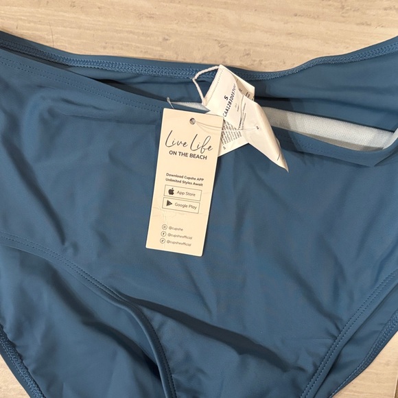 Cupshe Teal Bikini Set - Picture 5 of 6